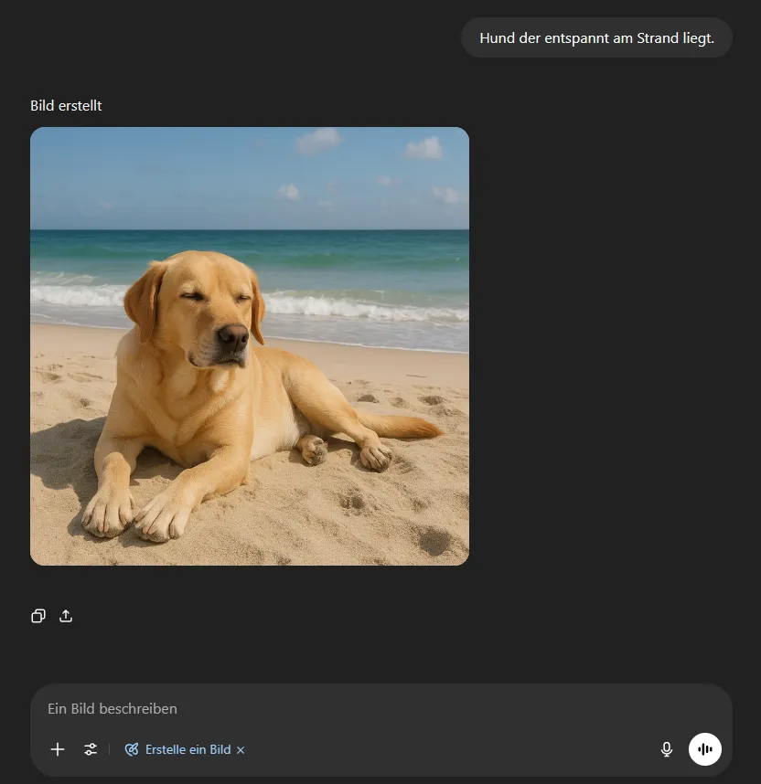 ChatGPT Prompt Beispiel Bildgenerierung ChatGPT Prompt Beispiel Bildgenerierung