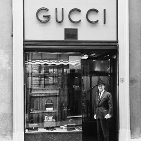 Guccio Gucci eroeffnet ersten Laden in Florenz