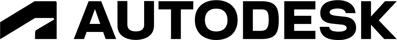 Autodesk Logo Schwarz